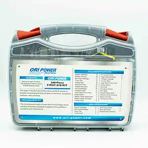 Double-sided first aid kit