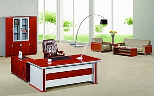Hot-Sale Modern Painting Paper Executive Table L Shape Office Table  Desk