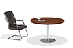 Round MDF Board Painting Office Furniture Meeting Table Conference Table（XC-21312））