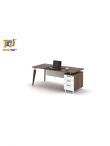 modern computer desk with drawers