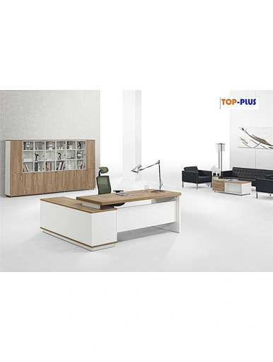 modern executive maple desk