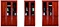 Hot Sell 3-Door Filing Cabinet Office Painting File Cabinet (HX-B356)