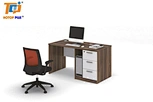 Modern Melamine clerk Desk Office Table with drawers