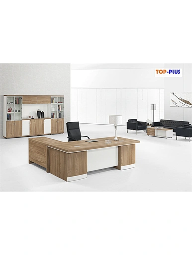 modern executive maple desk
