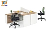 Modern Office Workstation with side table for two people