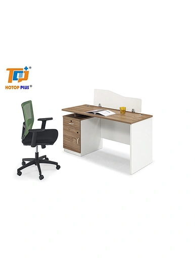 office desk with pedestal