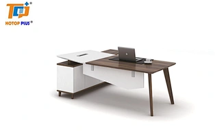 Modern L shape Melamine executive Desk Office Table