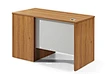white desk with drawers