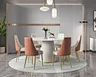Modern contracted household small family table