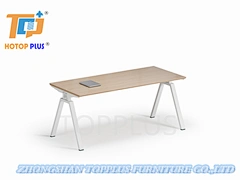 Modern Conference Table Metal Leg Melamine Meeting Table(ST061A-18)