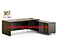 Unique L shape Melamine manager Desk Office Table