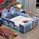 Child car leather bed