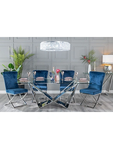 Glass Top Dinning Table