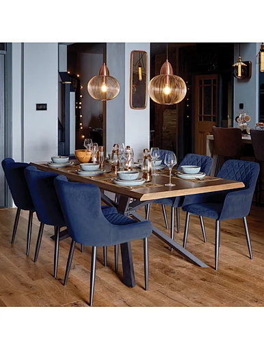 wooden conference table