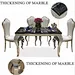 elegant marble dinning table