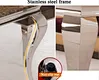 marble and granite dining table set