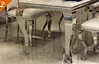 marble and granite dining table set