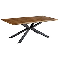 wooden conference table