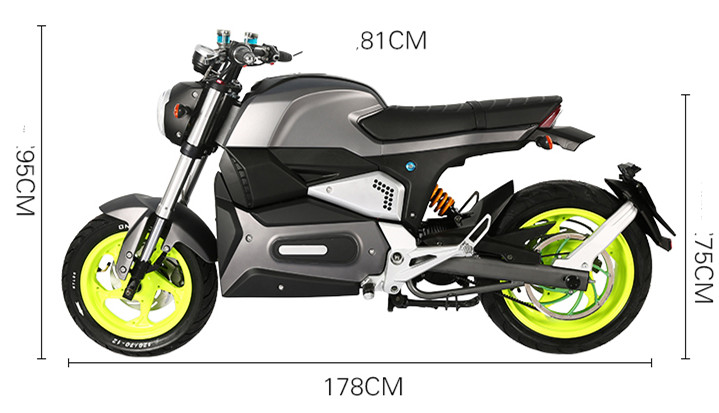 200kg loading electric adult motor scooter 2000W