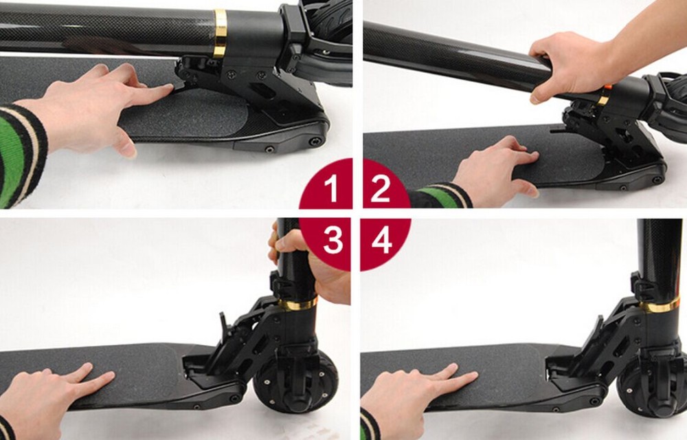 cheap carbon fiber electric scooter folding scooter portable scooter