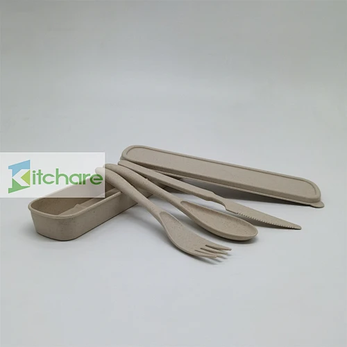 Wheat Straw Cutlery Suit