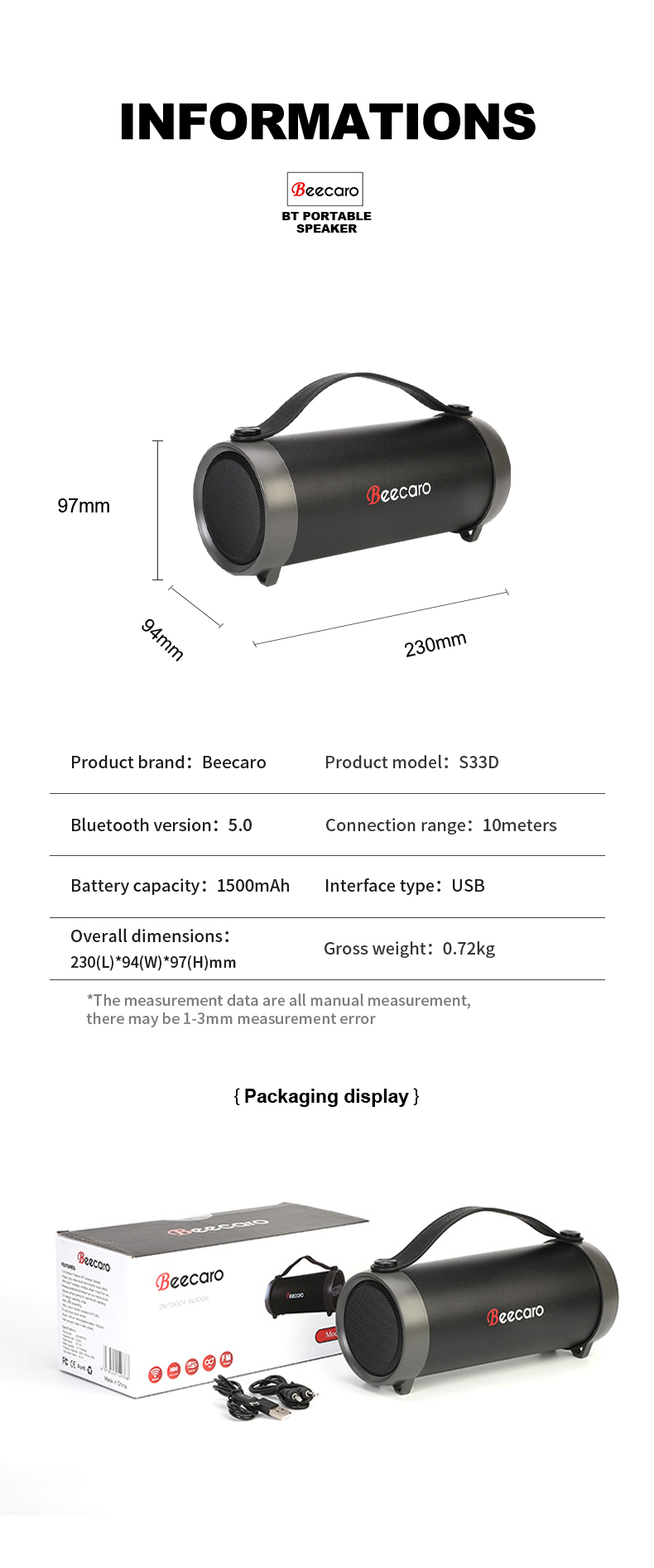 bluetooth outdoor speaker