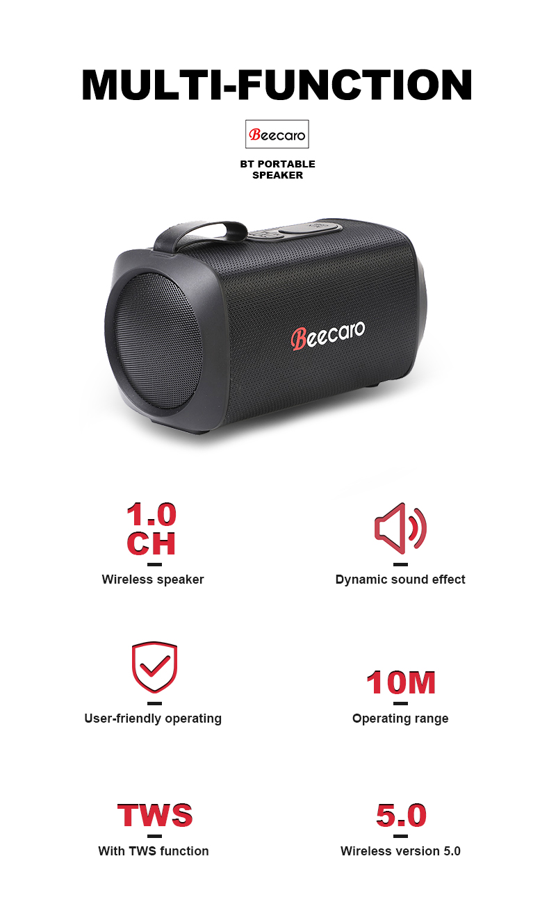 2025 outdoor waterproof bluetooth speaker