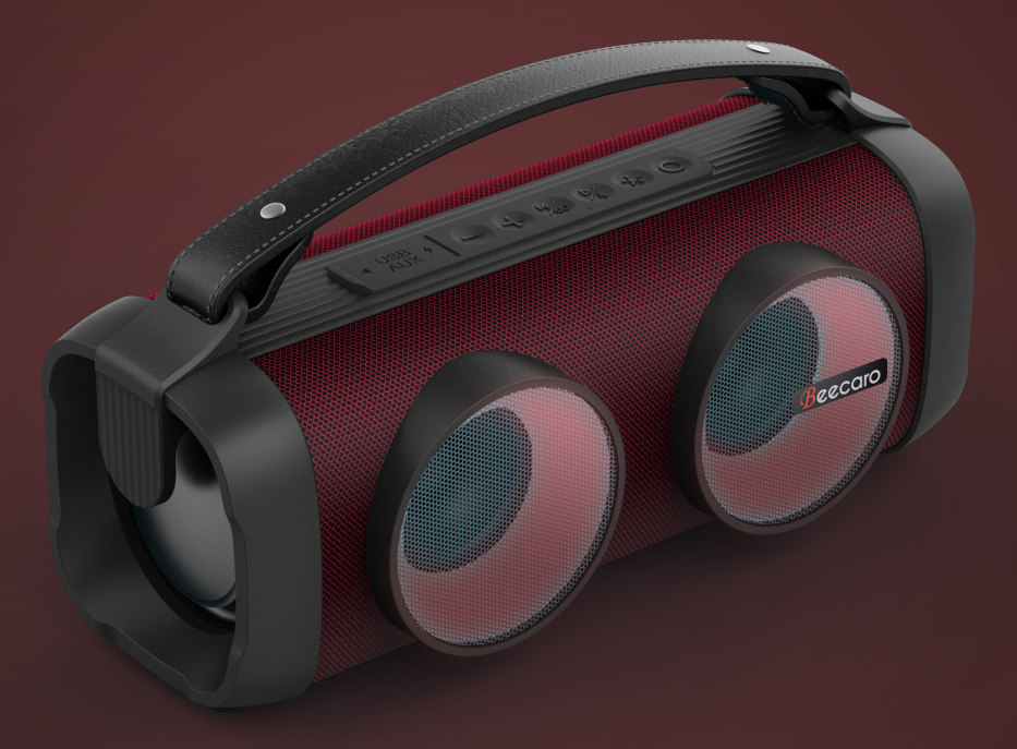 outdoor bluetooth speakers with handle