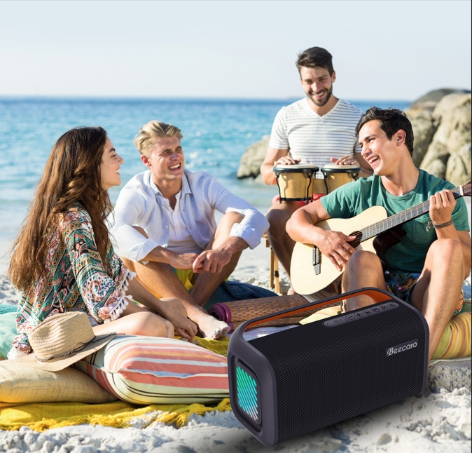 Compact and lightweight portable speakers bluetooth outdoor