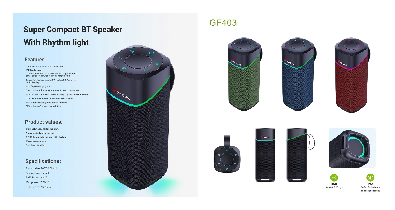Durable Hiking Music Player
