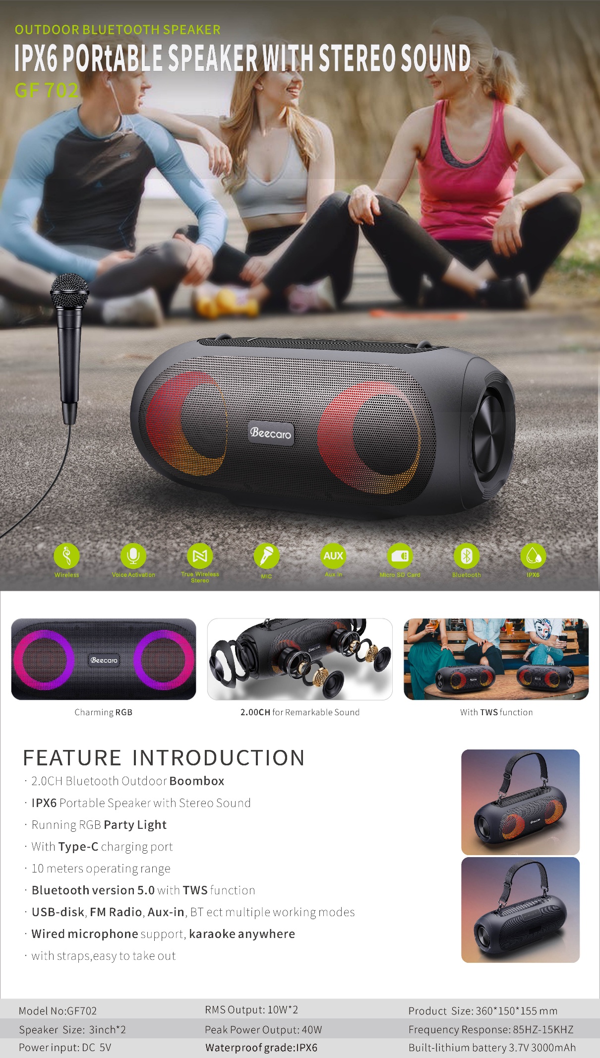 All-Weather Bluetooth Speaker