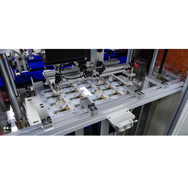 Punzonadora de tarjetas completamente automática YLP-FA-600