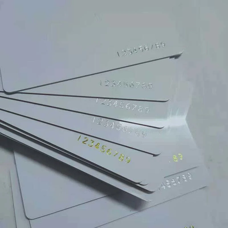 Plastic Card Hot Stamping Numbering Machine