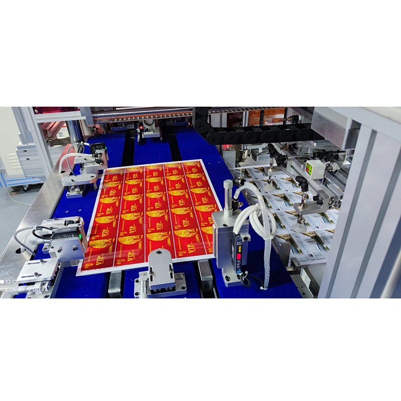 Punzonadora de tarjetas completamente automática YLP-FA-600