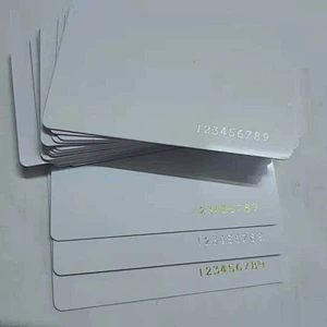Plastic Card Hot Stamping Numbering Machine