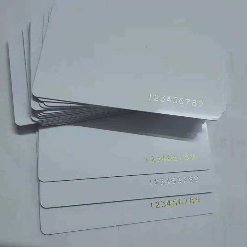 Plastic Card Hot Stamping Numbering Machine