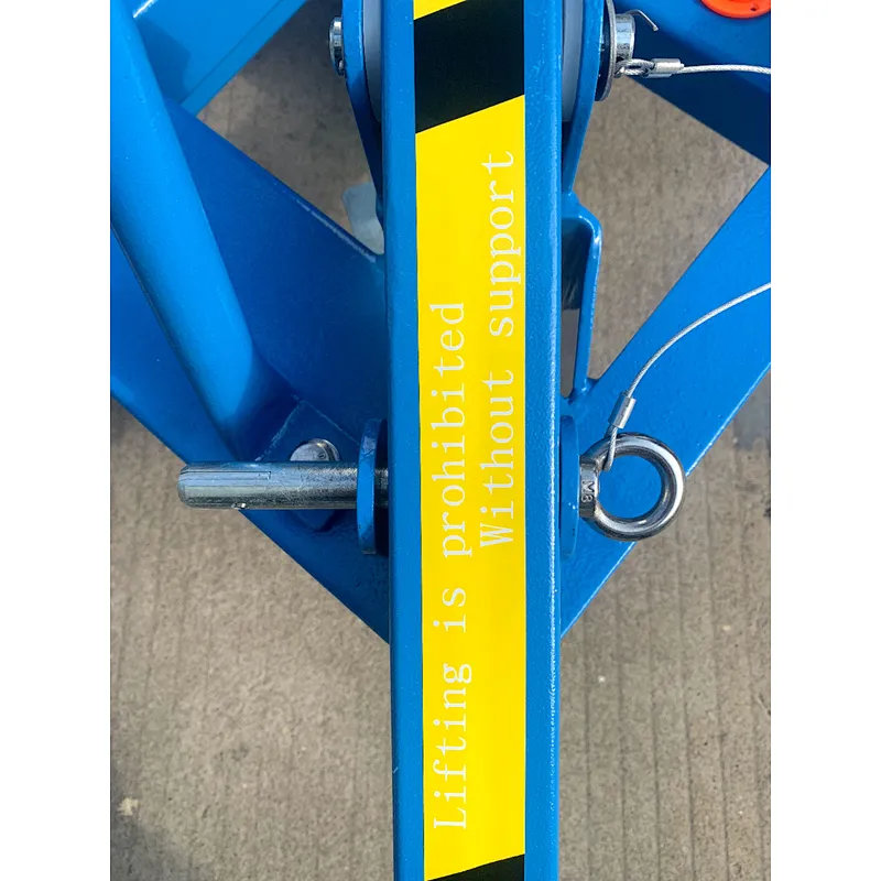 Manual Winch working Platform
