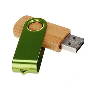Creative Advertising Gift Wood Custom Logo USB Flash Drive