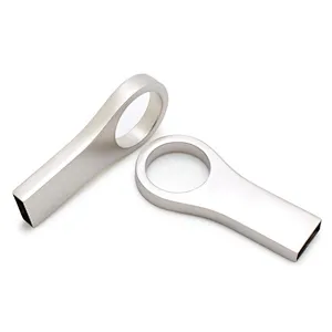 Round Shape Metal Housing USB 2.0 Pen Drive