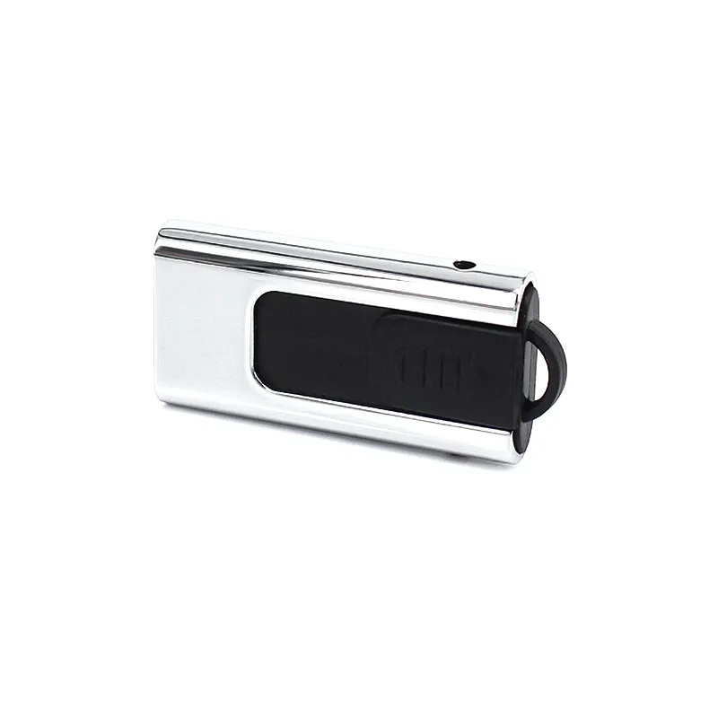 New Style Push and Pull Metal USB Flash Drive with Logo