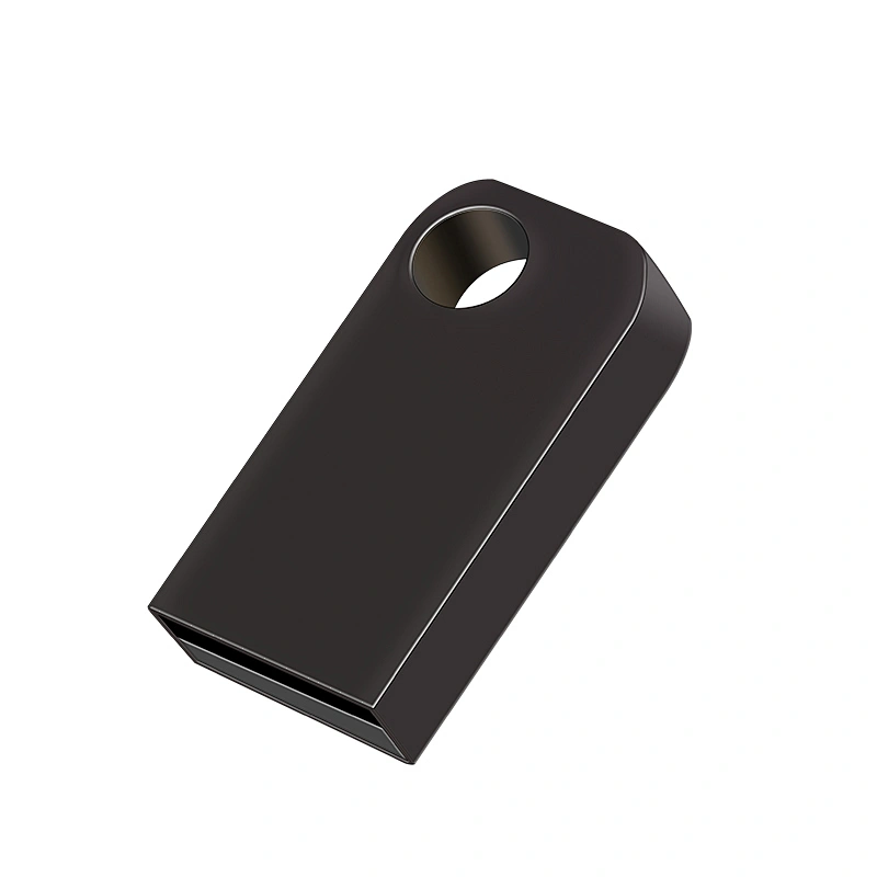 Printing Logo Gift Mini Metal Strap Chain USB Flash Drive