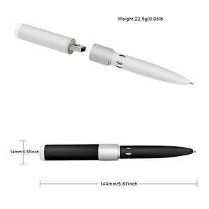 Four Color Ball Pen USB Flash Drive with Laser Logo