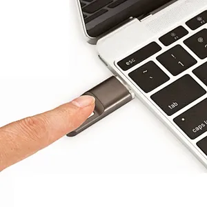 High Speed Metal USB Pen Drive Computer Pen Drive USB 3.0 Flash Drive Encrypted Fingerprint Protect Information