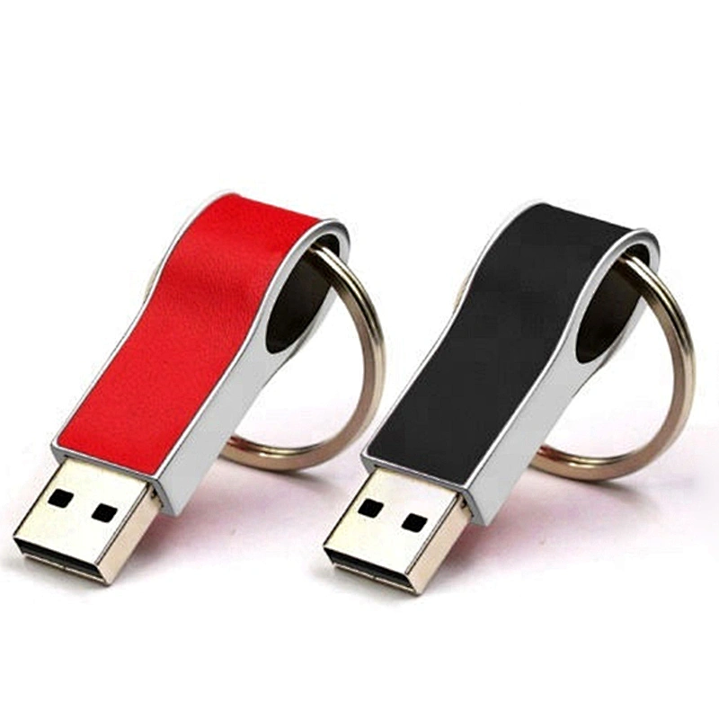 Multi Color Leather Key Chain USB Flash Drive USB Disk USB Flash Disk USB Drive With Logo