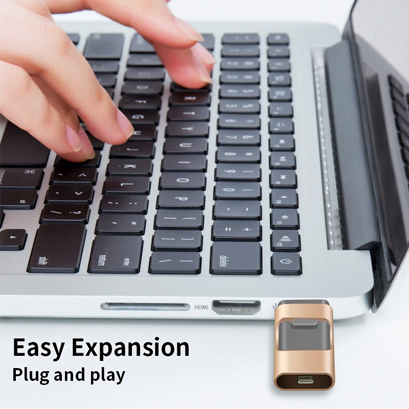 3 in 1 Push and Pull USB 3.0 Flash Drive for Ios