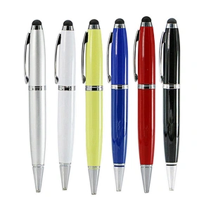 New Arrival Metal Ball Pen USB Flash Drive with Logo