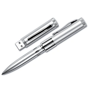Four Color Ball Pen USB Flash Drive with Laser Logo