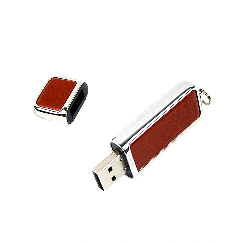 Leather Customized Business Gift USB Flash Drive USB Disk USB Pen Drive USB Drive With Logo