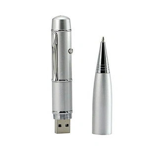 Creative Gift Custom Logo Advertising Pen Shape USB Flash Drive