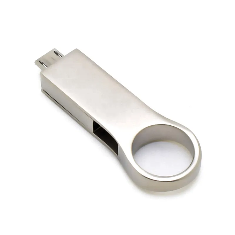 2 in 1 Promotional Metal USB 2.0 3.0 Pen Drive